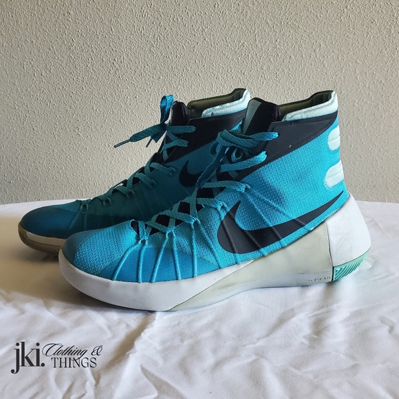 Nike Hyperdunk 2015 Men\'s Shoes Blue-black Lagoon main image 13